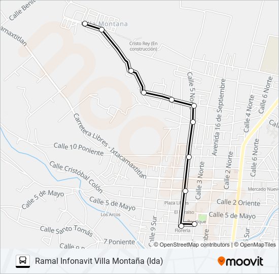 RUTA PAYUCA bus Line Map