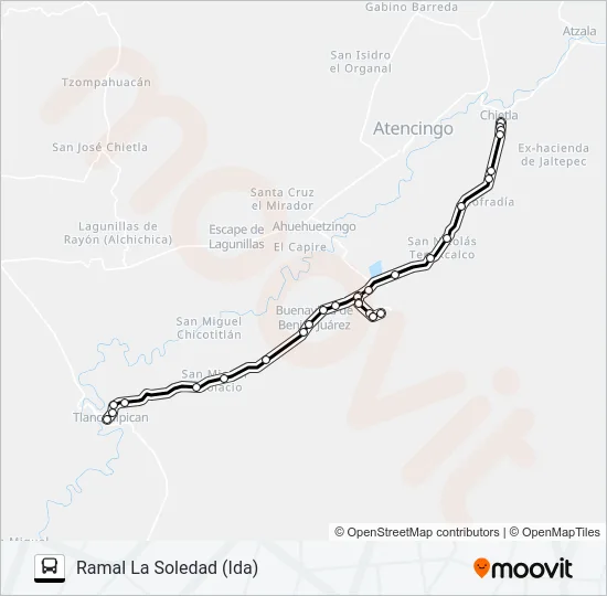RUTA VIBORILLAS Bus Line Map