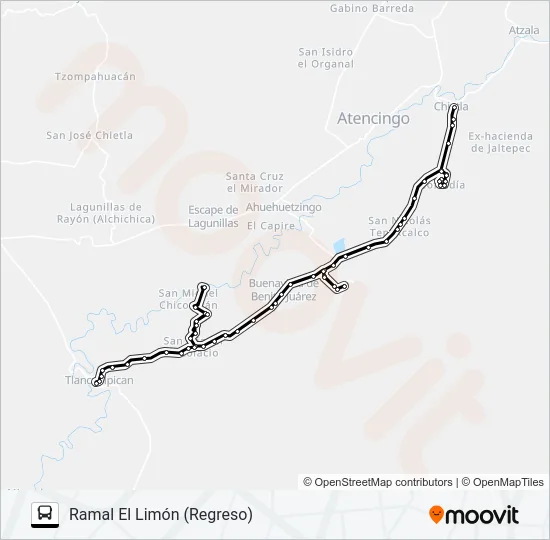 RUTA VIBORILLAS Bus Line Map