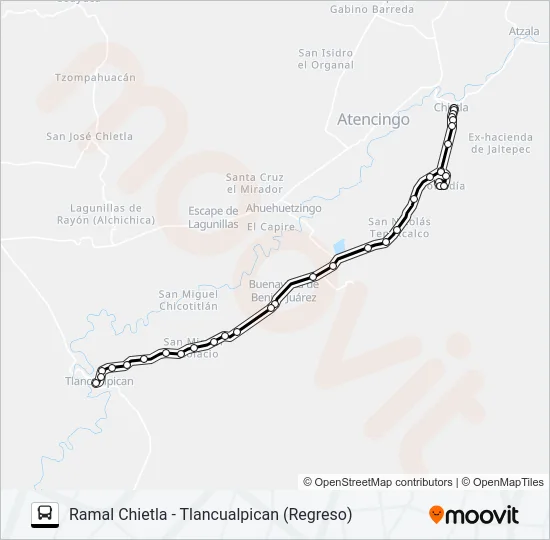 RUTA VIBORILLAS Bus Line Map