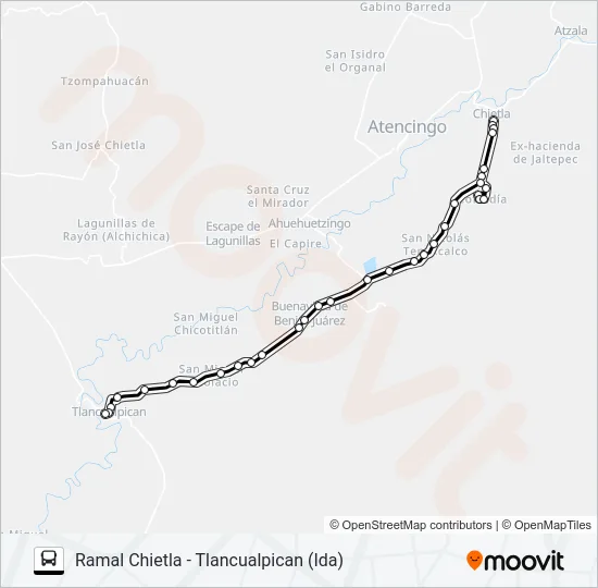 RUTA VIBORILLAS Bus Line Map
