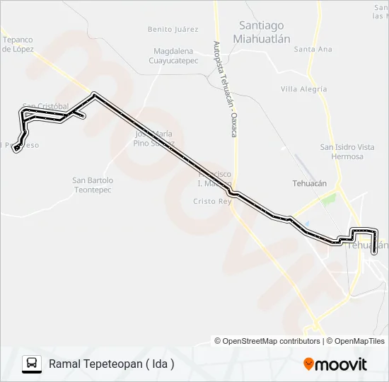 RUTA SAN CRISTOBAL Bus Line Map