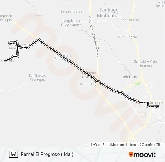 RUTA SAN CRISTOBAL Bus Line Map