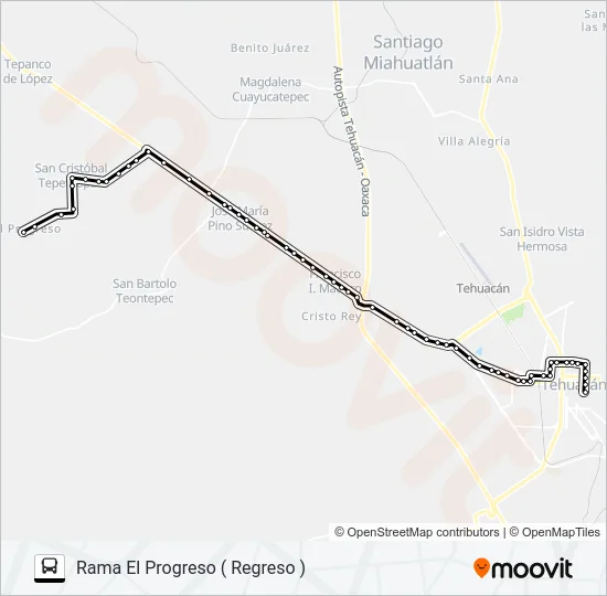 RUTA SAN CRISTOBAL Bus Line Map