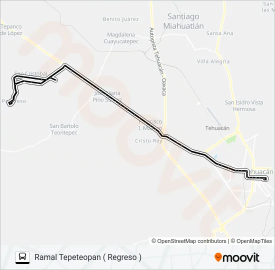 RUTA SAN CRISTOBAL Bus Line Map