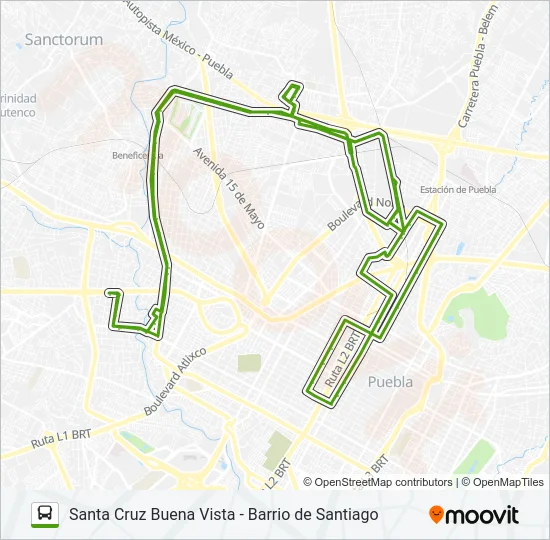 RUTA CSJ Bus Line Map