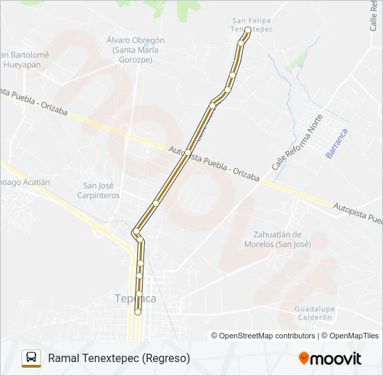 RUTA S15 Bus Line Map