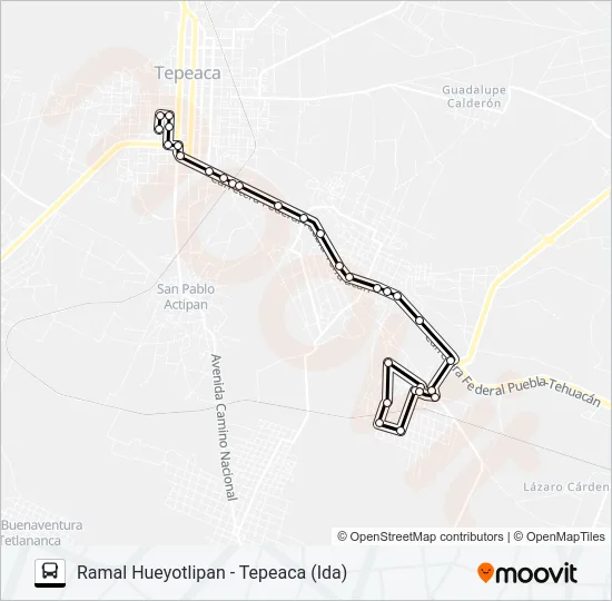 RUTA S22 Bus Line Map