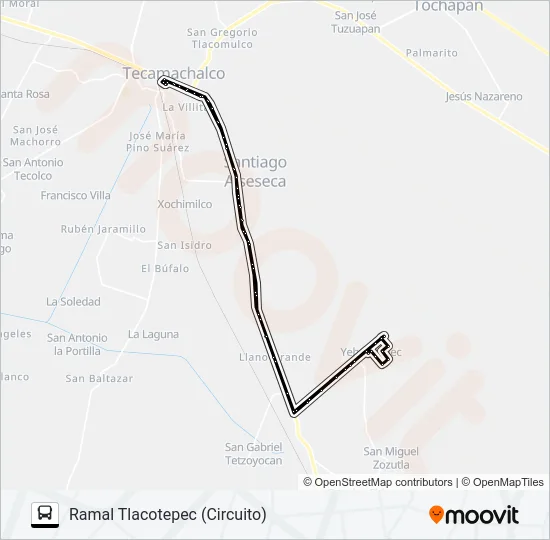 RUTA S18 Bus Line Map