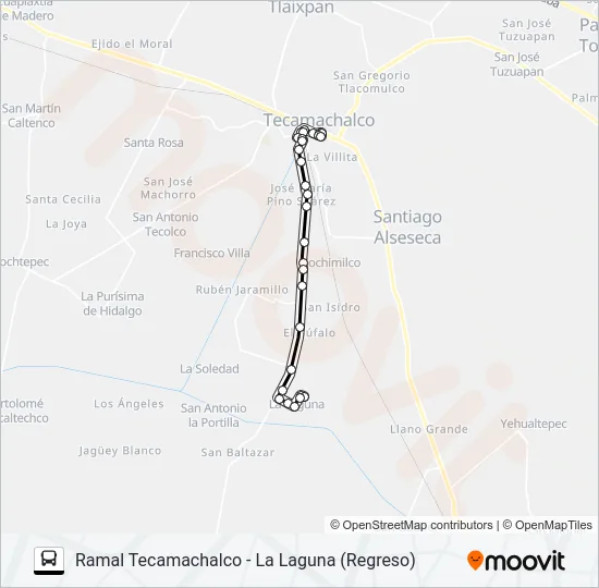 RUTA S19 Bus Line Map