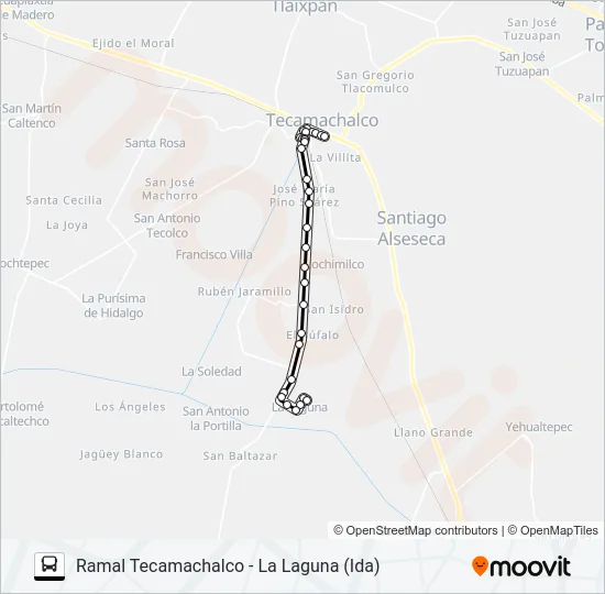 RUTA S19 Bus Line Map