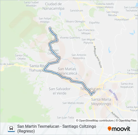 RUTA S26 Bus Line Map