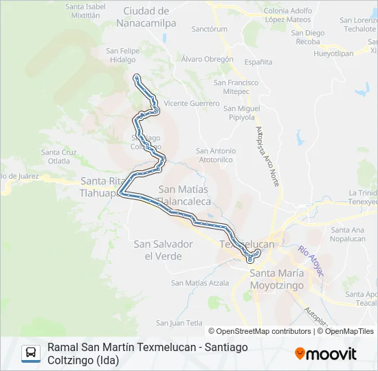 RUTA S26 Bus Line Map