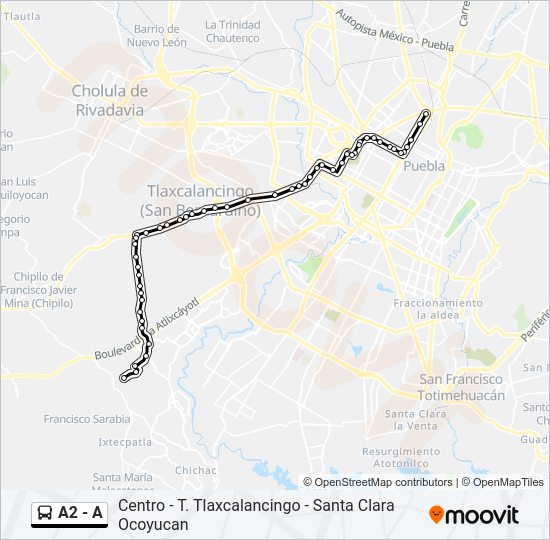 A2 - A Bus Line Map