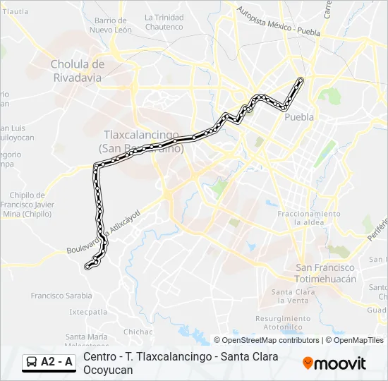 A2 - A Bus Line Map
