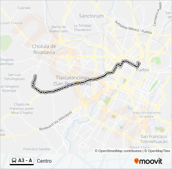 A3 - A Bus Line Map