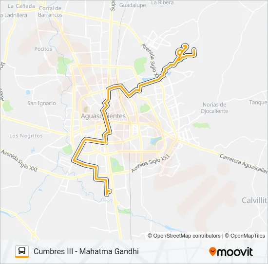 RUTA 09 Bus Line Map