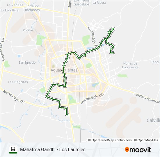 RUTA 09 Bus Line Map
