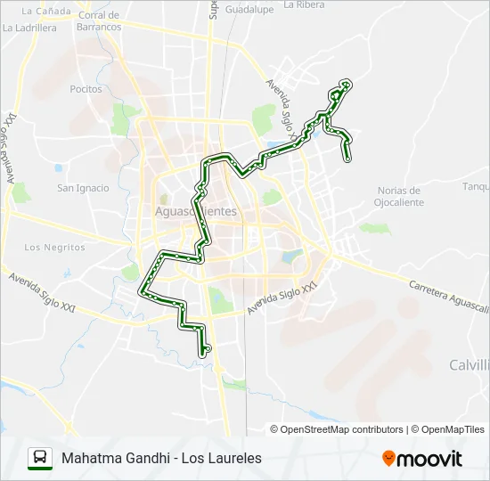 RUTA 09 Bus Line Map