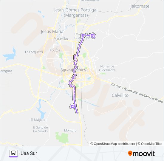 RUTA 03 Bus Line Map