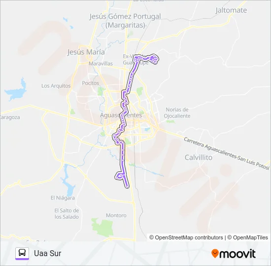 RUTA 03 Bus Line Map