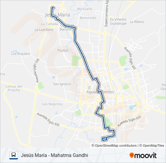 RUTA 04 bus Line Map