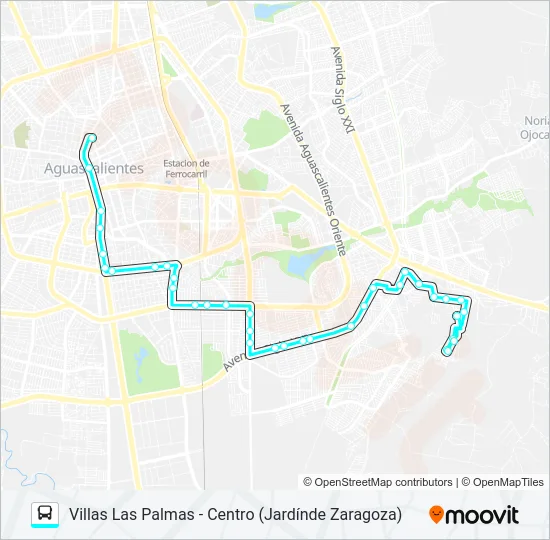 RUTA 07 Bus Line Map