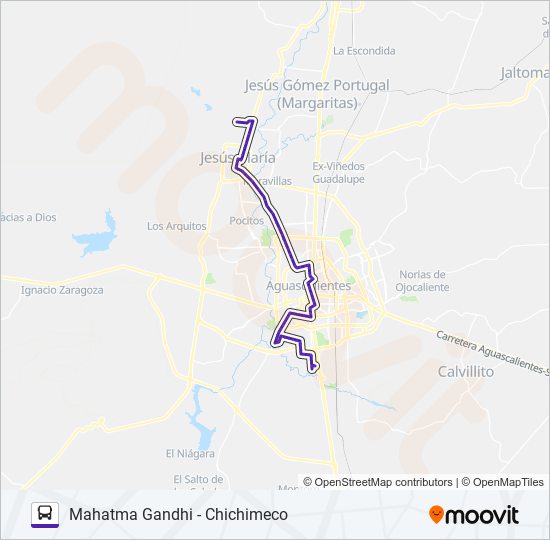 RUTA 11 bus Line Map