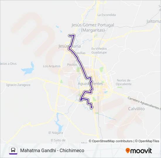RUTA 11 Bus Line Map