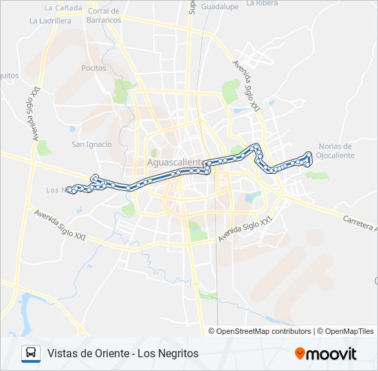 RUTA 24 bus Line Map