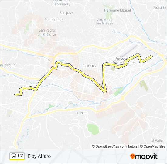 L2 Bus Line Map