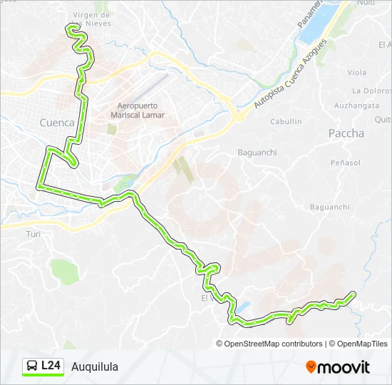 L24 Bus Line Map