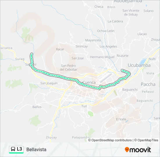 L3 Bus Line Map