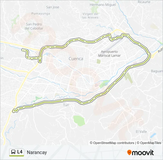 L4 Bus Line Map