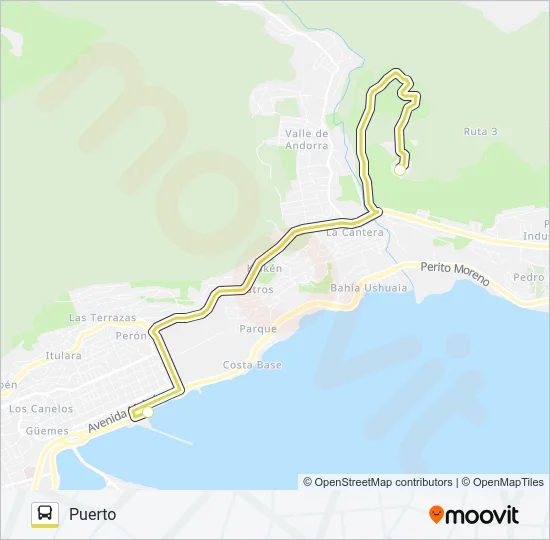 SHUTTLE 2 Bus Line Map