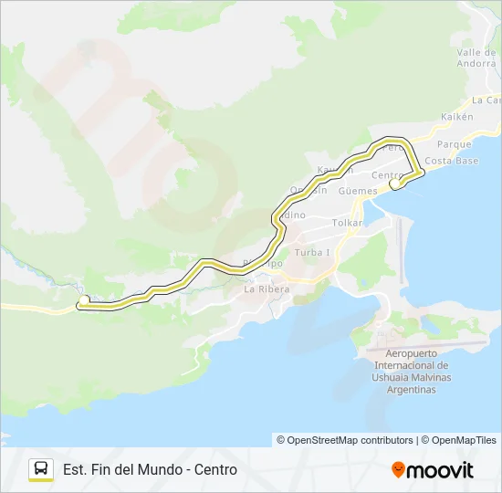 SHUTTLE 3 Bus Line Map