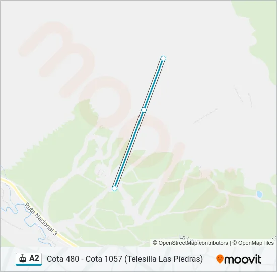 A2 Gondola Line Map