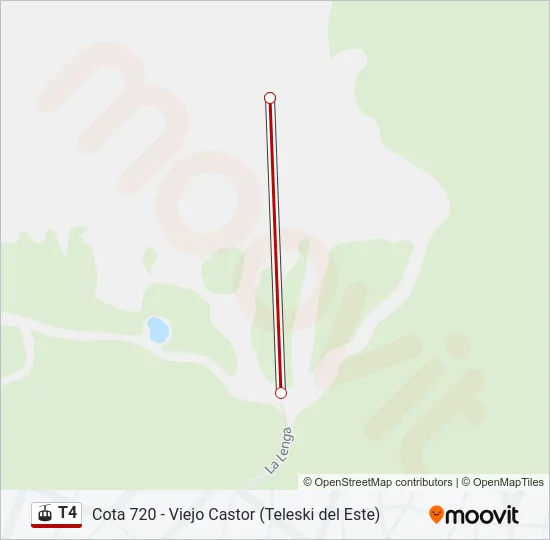 T4 Gondola Line Map