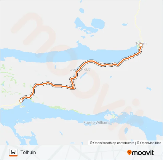 MARGA TAQSA Bus Line Map