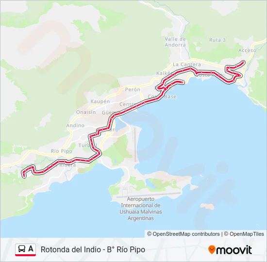 A Bus Line Map