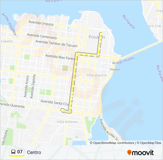 07 Bus Line Map