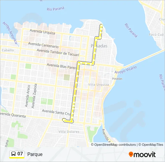 07 Bus Line Map
