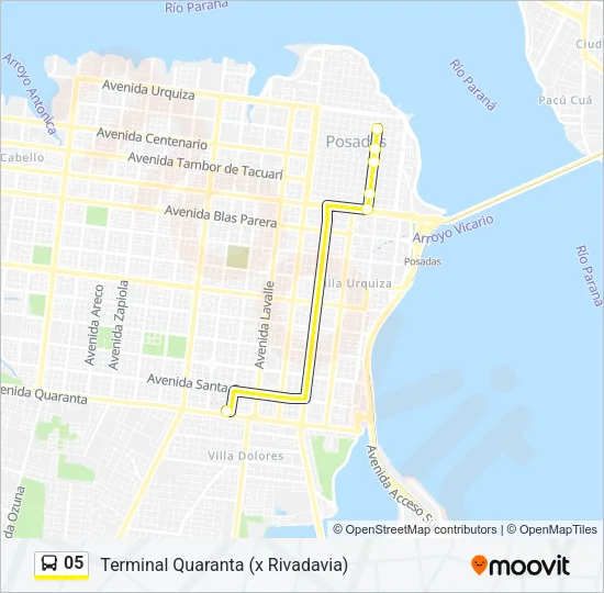 05 Bus Line Map