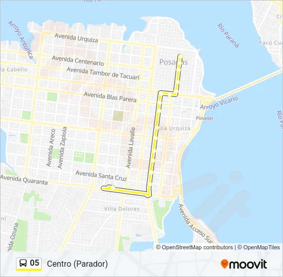 05 Bus Line Map