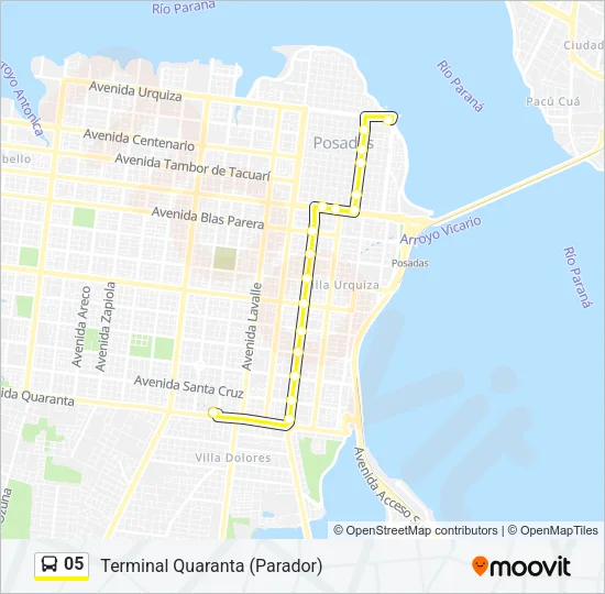 05 Bus Line Map