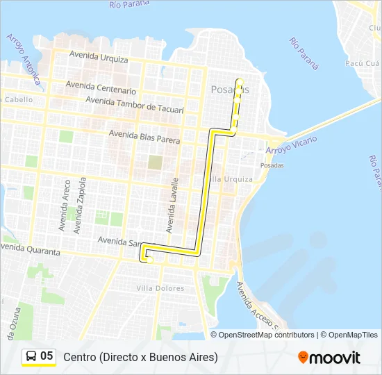 05 Bus Line Map
