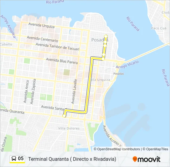 05 Bus Line Map