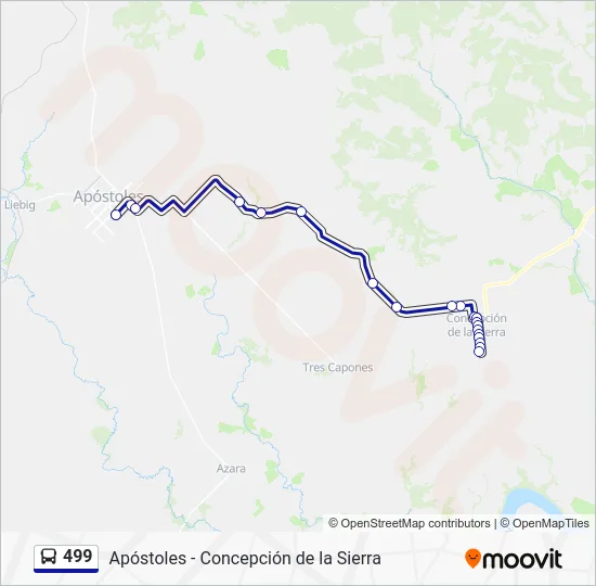 499 Route: Schedules, Stops & Maps - Concepción de la Sierra ...