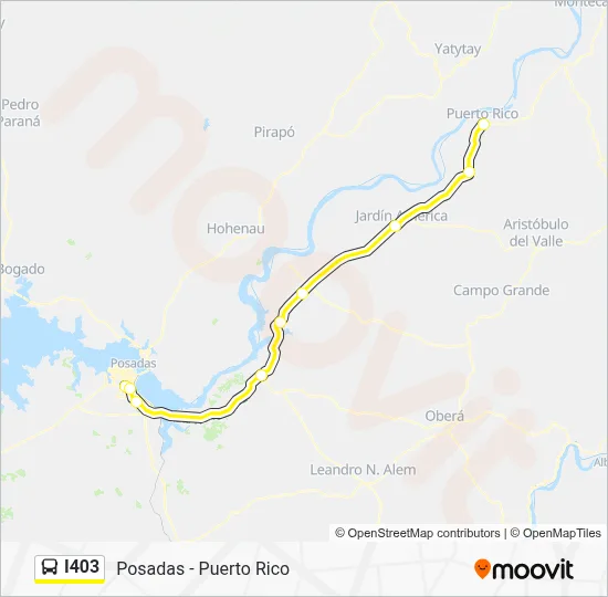 I403 Bus Line Map
