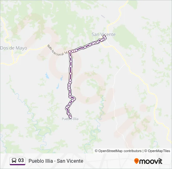03 Bus Line Map